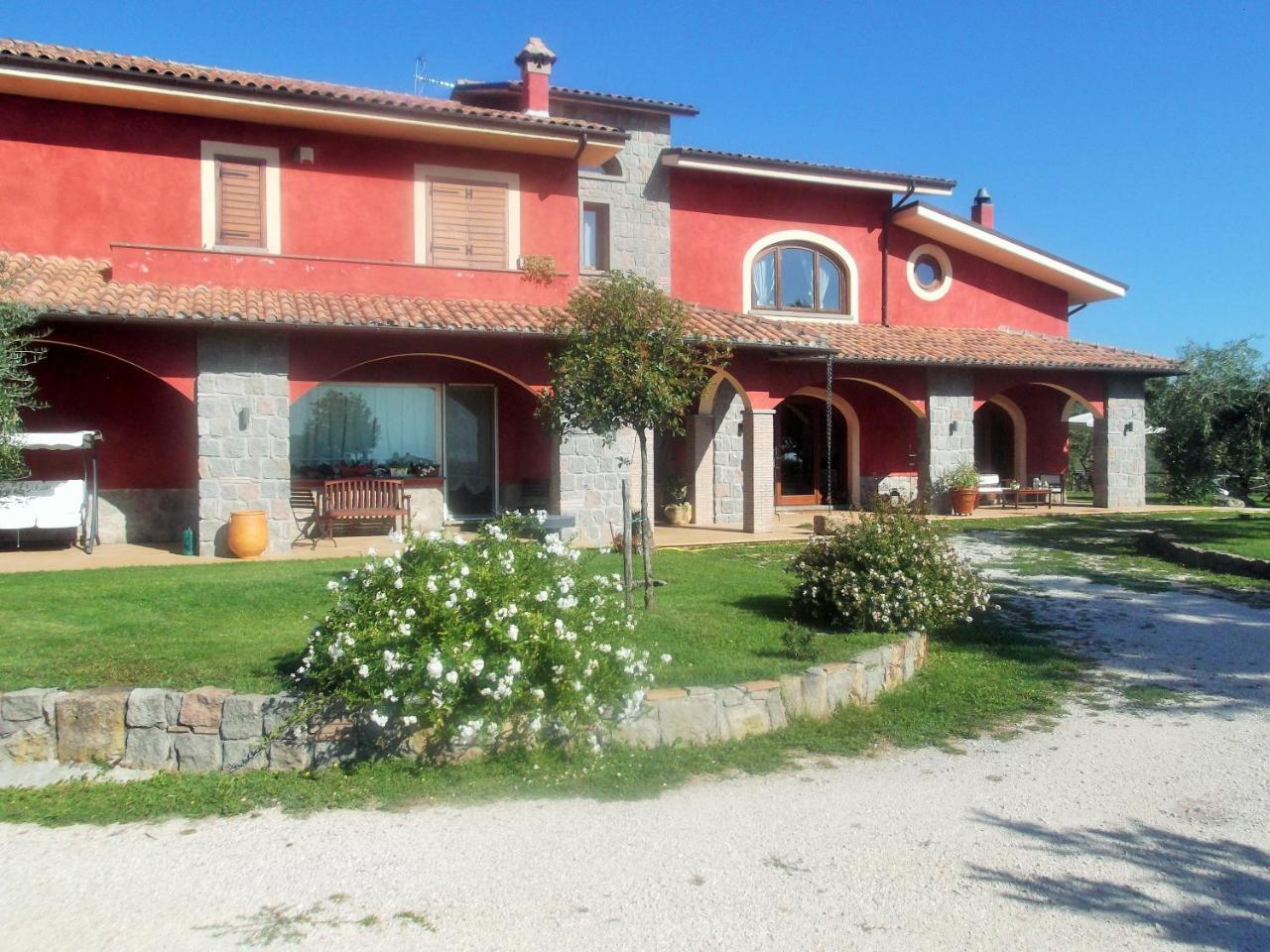 Agriturismo Casal Grande Canepina Dış mekan fotoğraf